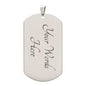 LION DOG TAG NECKLACE | TO MY SON | GIFT FOR SON