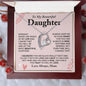 Gift for Daughter from Dad, To My Daughter Necklace, Daughter Gift from Dad, Daughter Birthday Gift, Daughter Graduation Gift, Daughter Christmas Gift