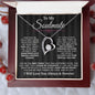 TO MY SOULMATE | SOMETIMES LOVE NEEDS A SECOND CHANCE | FOREVER LOVE NECKLACE