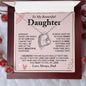 Gift for Daughter from Dad, To My Daughter Necklace, Daughter Gift from Dad, Daughter Birthday Gift, Daughter Graduation Gift, Daughter Christmas Gift