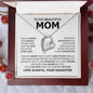 To My Beautiful Mom I'm So Blessed Necklace, Mom Gift, Mom Necklace, Mom Birthday Gift from Daughter, Mom Gift from Son, Mother's Day Gifts, Forever Love Necklace