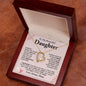Gift for Daughter from Dad, To My Daughter Necklace, Daughter Gift from Dad, Daughter Birthday Gift, Daughter Graduation Gift, Daughter Christmas Gift