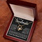 To My Soulmate Necklace, Forever Love Necklace, Valentine Gift For Her, Gift For Soulmate, Gift For Wife Girlfriend, Gift for Wife, Birthday Gift for Wife, Birthday Gift for Girlfriend