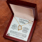 To My Mom Heart Necklace, Mother's Day Gift From Daughter, Mother's Day Gift From Son, Mom Gift From Son, Mom Necklace, Birthday Gift, Mother's Day Necklace, Mom Christmas Gift