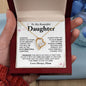 Gift for Daughter from Dad, To My Daughter Necklace, Daughter Gift from Dad, Daughter Birthday Gift, Daughter Graduation Gift, Daughter Christmas Gift