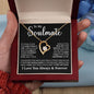 To My Soulmate Necklace, Forever Love Necklace, Valentine Gift For Her, Gift For Soulmate, Gift For Wife Girlfriend, Gift for Wife, Birthday Gift for Wife, Birthday Gift for Girlfriend