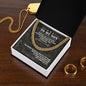 MY SON | BELIEVE IN YOURSELF | CUBAN LINK CHAIN