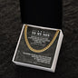 MY SON | BELIEVE IN YOURSELF | CUBAN LINK CHAIN
