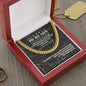 MY SON | BELIEVE IN YOURSELF | CUBAN LINK CHAIN