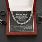 MY SON | BELIEVE IN YOURSELF | CUBAN LINK CHAIN