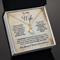 TO MY WIFE NECKLACE, ANNIVERSARY GIFT FOR WIFE, WIFE BIRTHDAY GIFT, GIFT FOR WIFE, WIFE NECKLACE, MOTHER DAY GIFT, VALENTINE'S GIFT, ALLURING BEAUTY NECKLACE