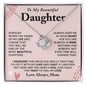 Gift for Daughter from Dad, To My Daughter Necklace, Daughter Gift from Dad, Daughter Birthday Gift, Daughter Graduation Gift, Daughter Christmas Gift