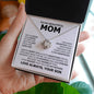 To My Beautiful Mom I'm So Blessed Necklace, Mom Gift, Mom Necklace, Mom Birthday Gift from Daughter, Mom Gift from Son, Mother's Day Gifts