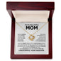 To My Beautiful Mom I'm So Blessed Necklace, Mom Gift, Mom Necklace, Mom Birthday Gift from Daughter, Mom Gift from Son, Mother's Day Gifts