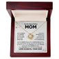 To My Beautiful Mom I'm So Blessed Necklace, Mom Gift, Mom Necklace, Mom Birthday Gift from Daughter, Mom Gift from Son, Mother's Day Gifts