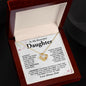 Gift for Daughter from Dad, To My Daughter Necklace, Daughter Gift from Dad, Daughter Birthday Gift, Daughter Graduation Gift, Daughter Christmas Gift