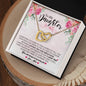 My Daughter | Always my baby girl - Interlocking Hearts Necklace