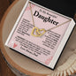 Gift for Daughter from Dad, To My Daughter Necklace, Daughter Gift from Dad, Daughter Birthday Gift, Daughter Graduation Gift, Daughter Christmas Gift