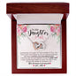 My Daughter | Always my baby girl - Interlocking Hearts Necklace