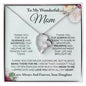 To My Mom Heart Necklace, Mother's Day Gift From Daughter, Mother's Day Gift From Son, Mom Gift From Son, Mom Necklace, Birthday Gift, Mother's Day Necklace, Mom Christmas Gift