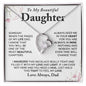 Gift for Daughter from Dad, To My Daughter Necklace, Daughter Gift from Dad, Daughter Birthday Gift, Daughter Graduation Gift, Daughter Christmas Gift