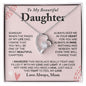 Gift for Daughter from Dad, To My Daughter Necklace, Daughter Gift from Dad, Daughter Birthday Gift, Daughter Graduation Gift, Daughter Christmas Gift