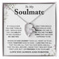 Forever Love Necklace To My Wife Necklace, Anniversary Gift For Wife or Birthday Gift For Wife