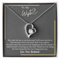 My Wife | Source of my happiness - Forever Love Necklace