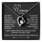 TO THE WOMAN I LOVE FOREVER LOVE NECKLACE