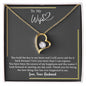 My Wife | Source of my happiness - Forever Love Necklace