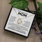 To My Beautiful Mom I'm So Blessed Necklace, Mom Gift, Mom Necklace, Mom Birthday Gift from Daughter, Mom Gift from Son, Mother's Day Gifts, Forever Love Necklace