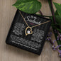 TO MY SOULMATE | SOMETIMES LOVE NEEDS A SECOND CHANCE | FOREVER LOVE NECKLACE