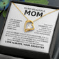 To My Beautiful Mom I'm So Blessed Necklace, Mom Gift, Mom Necklace, Mom Birthday Gift from Daughter, Mom Gift from Son, Mother's Day Gifts, Forever Love Necklace
