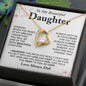 Gift for Daughter from Dad, To My Daughter Necklace, Daughter Gift from Dad, Daughter Birthday Gift, Daughter Graduation Gift, Daughter Christmas Gift
