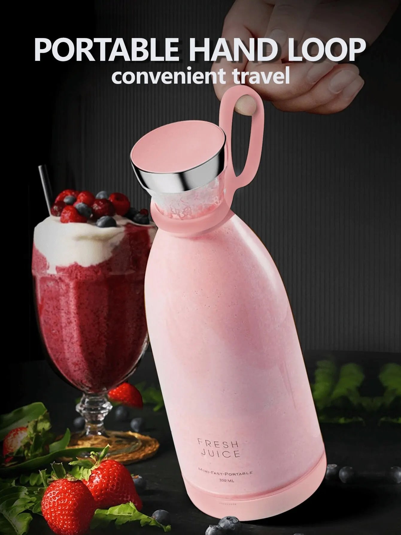 Mini Portable Fresh Fruit Blender