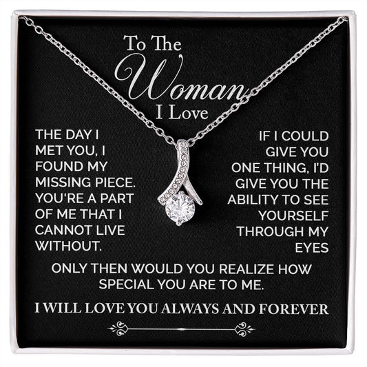 TO THE WOMAN I LOVE ALLURING NECKLACE