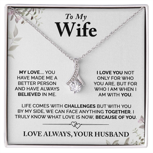 Lovely Heart Necklace | To My Wife - My Everything – 4Lovebirds