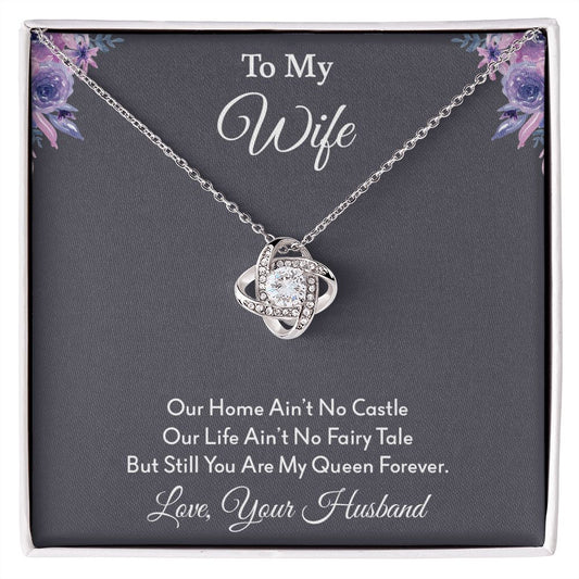 TO  MY  WIFE NECKLACE, ANNIVERSARY GIFT FOR WIFE, WIFE  BIRTHDAY GIFT, GIFT FOR WIFE, WIFE NECKLACE, MOTHER'S DAY GIFT FOR WIFE, VALENTINE'S  DAY GIFT FOR WIFE