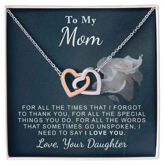 Gift For Mom From Daughter,Gift For Mom From  Son, Mom Gift For Birthday, Mom Christmas Gift , Unique Mothers Day Gift Ideas, Mother's Day Necklace