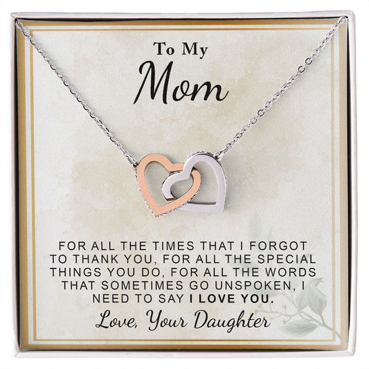 Gift For Mom From Daughter,Gift For Mom From  Son, Mom Gift For Birthday, Mom Christmas Gift , Unique Mothers Day Gift Ideas, Mother's Day Necklace