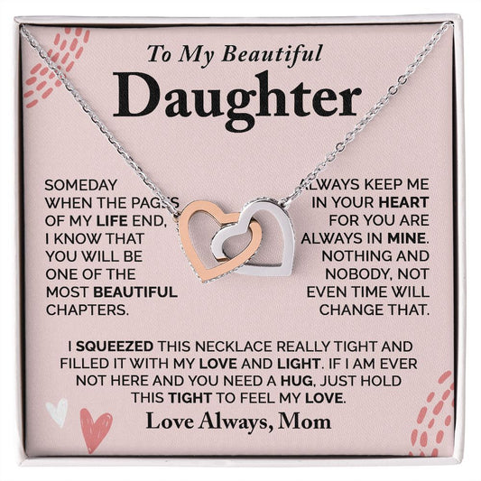 Gift for Daughter from Dad, To My Daughter Necklace, Daughter Gift from Dad, Daughter Birthday Gift, Daughter Graduation Gift,  Daughter  Christmas Gift