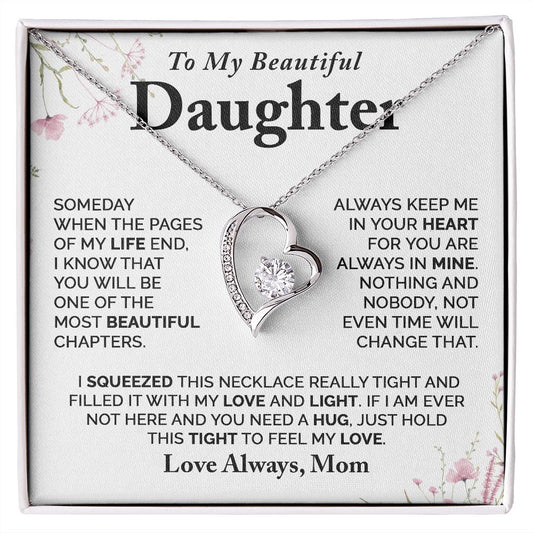 Gift for Daughter from Dad, To My Daughter Necklace, Daughter Gift from Dad, Daughter Birthday Gift, Daughter Graduation Gift,  Daughter  Christmas Gift