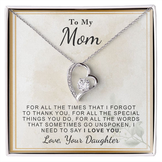 Gift For Mom From Daughter,Gift For Mom From  Son, Mom Gift For Birthday, Mom Christmas Gift , Unique Mothers Day Gift Ideas, Mother's Day Necklace